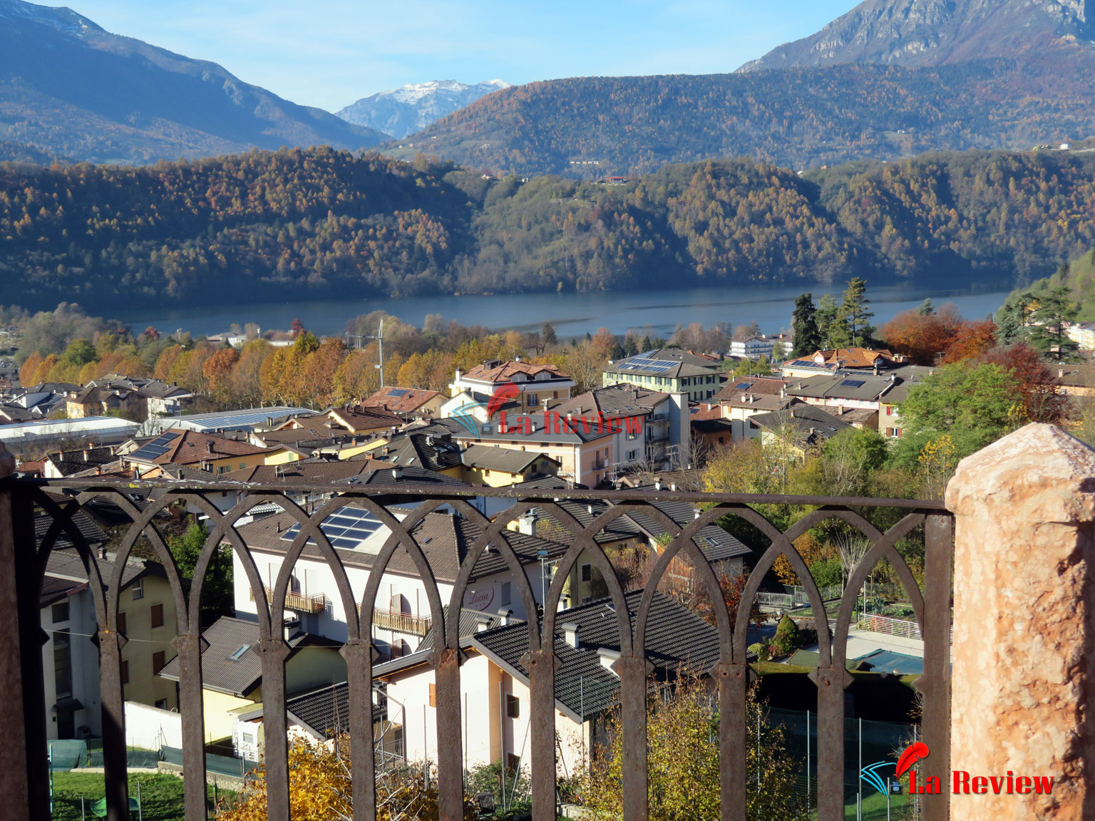 Vista panoramica del terrazzo della Toreséla